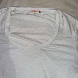 Sundry Soft White Dress (causal)